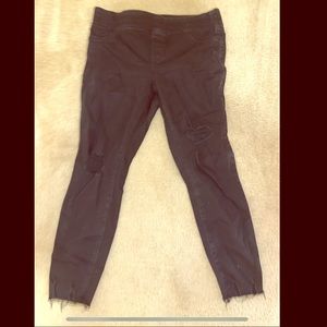 Pull on black old navy jeggings